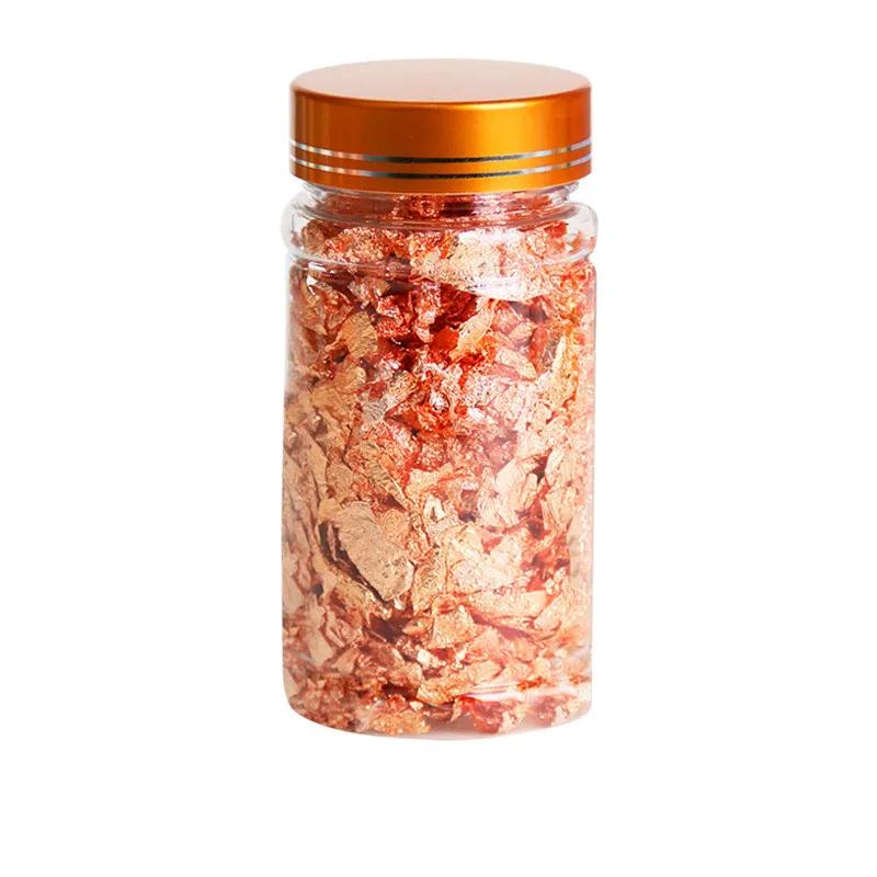 Золотая золотая фольга смола эпоксидная форма для свечей аксессуары наполнитель позолота украшение для торта нейл-арт изготовление ювелирных изделий художественное украшение