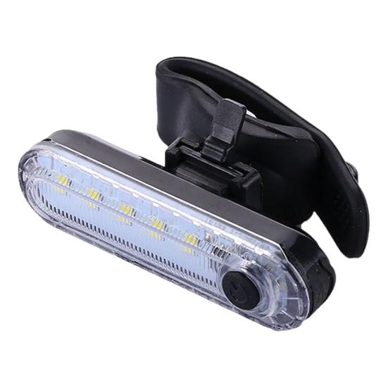 USB Rechargeable Bicycle Tail Light Energy-Saving LED Lamp Waterproof Bike Rear Safety Flashlight for Night Riding Outdoor Cycling