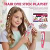Bead machine toy set Glitter Diamond Styling Tools Hair Gemstone Styling Set