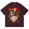 230 Gsm 100% Cotton Spy x Family V2 Print Unisex Heavy Cotton T Shirt
