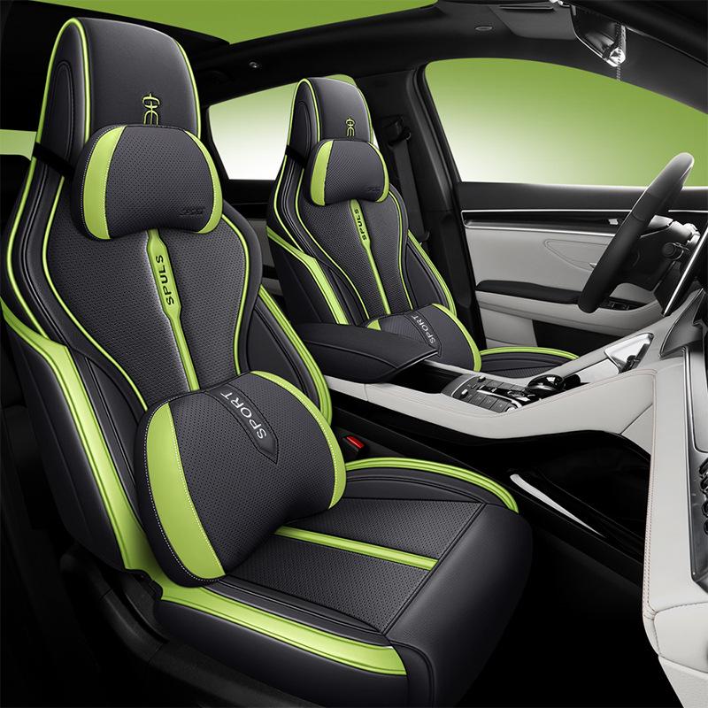 BYD Song PLUS Five-Seat Leather Seat Covers for All Seasons, Full Coverage
