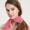 BB’DE SOLI’DE Solid Chiffon Silk Scarf Pink