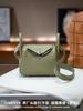 19cm TC Leather Card Case Real Leather Doctors Bag Five Gold Handheld Crossbody Single Shoulder Womens Bag Fashion