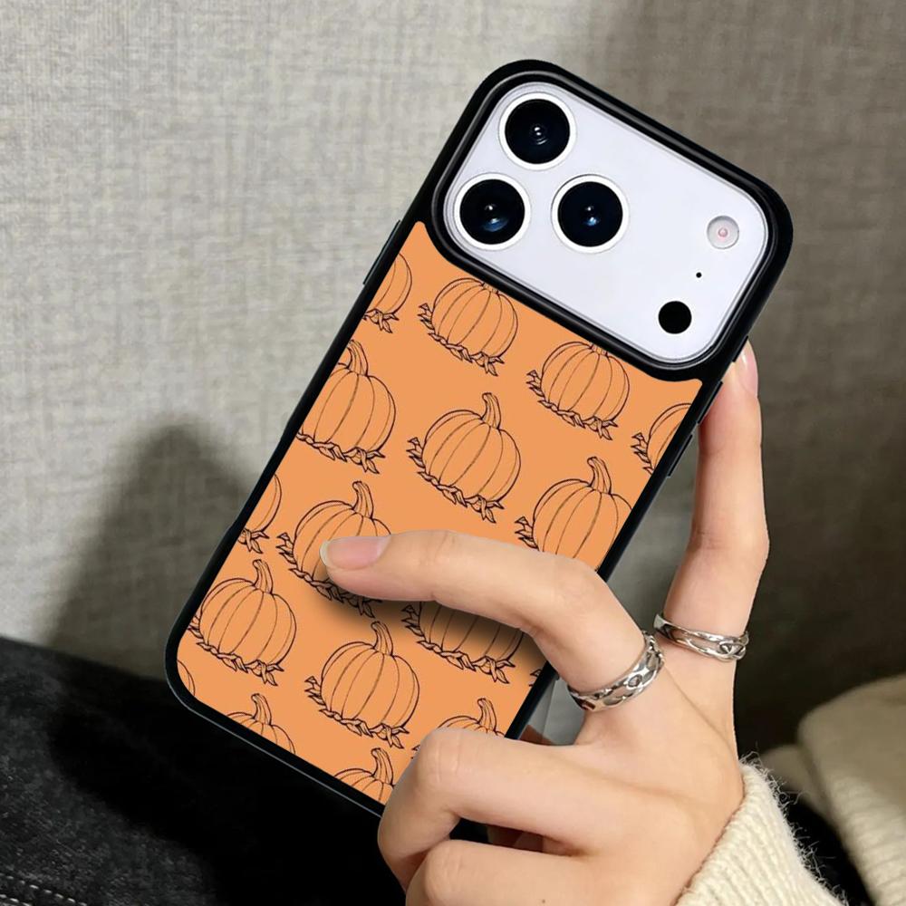 Capa Case for iPhone 17 Air 16 Pro Max 15 Plus 11 13 Mini 14 12 Back Phone Cover Halloween Aesthetic