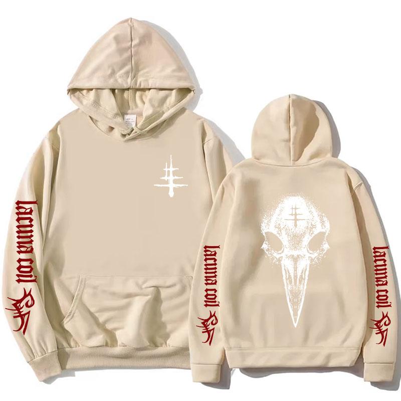 Sleepless Empire Hoodie Rock Band Lacuna Coil Sweatshirts Long Sleeve Street Style Fashion Sudaderas Autumn Fleece Men