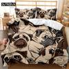 Комплект постельного белья для собак 3D Queen Bedding Duvet Cover Set Bedding Bed Cover Cotton Queen Bed Cover Set Bed Set Bedding