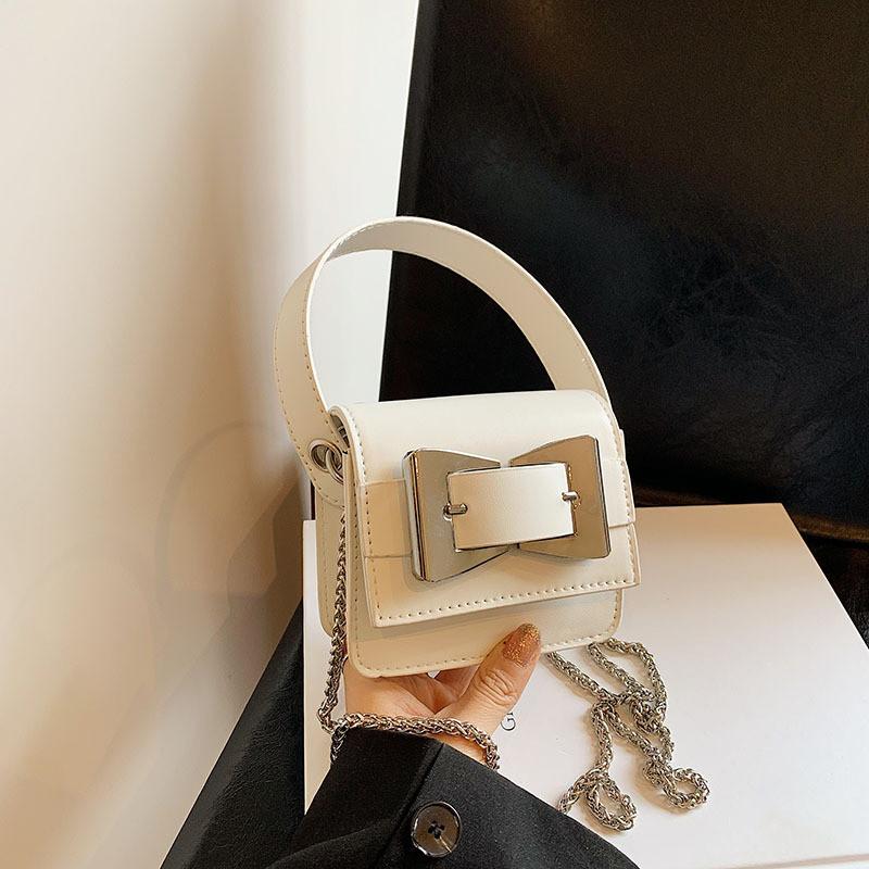 Trendy Mini Handheld Bag For Women 2024 Stylish Chain Shoulder Crossbody Bag
