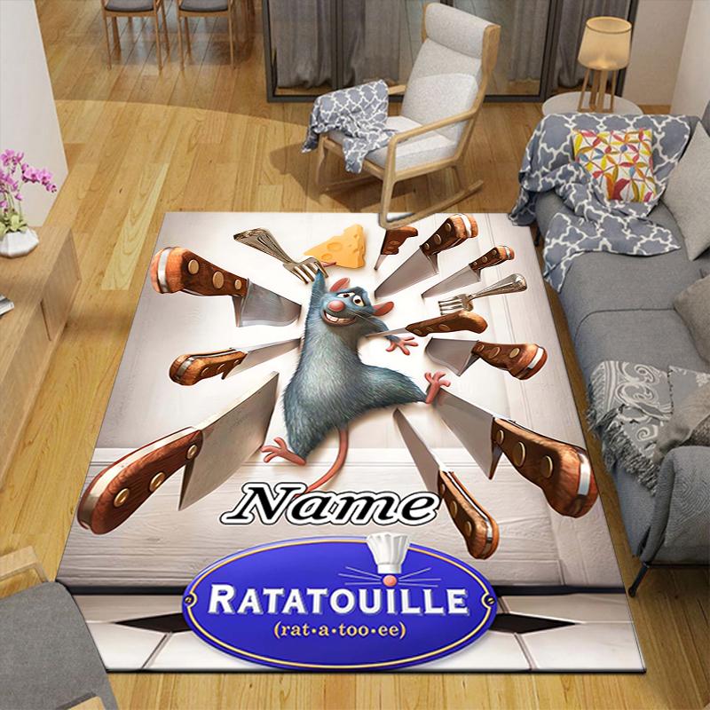Custom 1Pc Rat Chef'S Adventure Rug Office Carpet Indoor Outdoor Entrance Doormat Nonslip Soft And Comfortable Living Room D916235