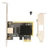 PCIe Ethernet Card 2.5Gbps Base T Stable Transmission Full Half Duplex PCIe Network Adapter for PC