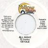 7inch Record CECILE / ALLIAN - All Night / More Yellow Moon 2005 Jamaica Reggae, Ska & Dub