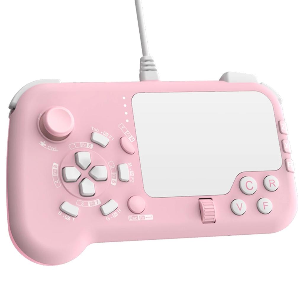 Wired USB Gaming Touchpad with Keyboard and Mouse Function,Trackpad Game Controller,Xbox X/S, Xbox One, PS5, PS4, PC, Steam, Windows 11/10, Mac OS