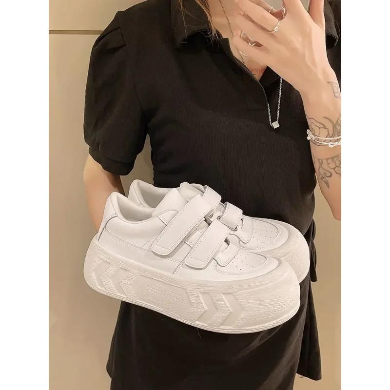 Досуг Zapatillas De Mujer Белые массивные кроссовки для женщин осень-зима Новые модные кроссовки для бега Повседневная платформа Кроссовки для сноуборда