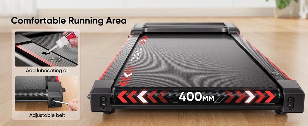 2026 Treadmill TP4 4in1 Faltbares Laufband, 12km/h, 9% Neigung, 2,5 PS Motor, Fernbedienung & LED Display, Platzsparend for Home & Office