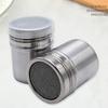 Stainless Steel Sugar Powder Sieve Seal Seasoning Tank Durable Powder Spreader  Home