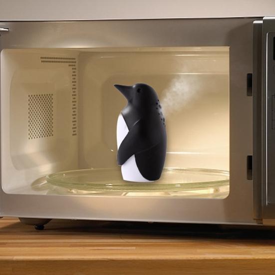 Держатель дезодоранта для холодильника Yousheng, съемный, многофункциональный, с отверстием, в виде пингвина, дезодорант для холодильника, поглотитель запаха для кухни