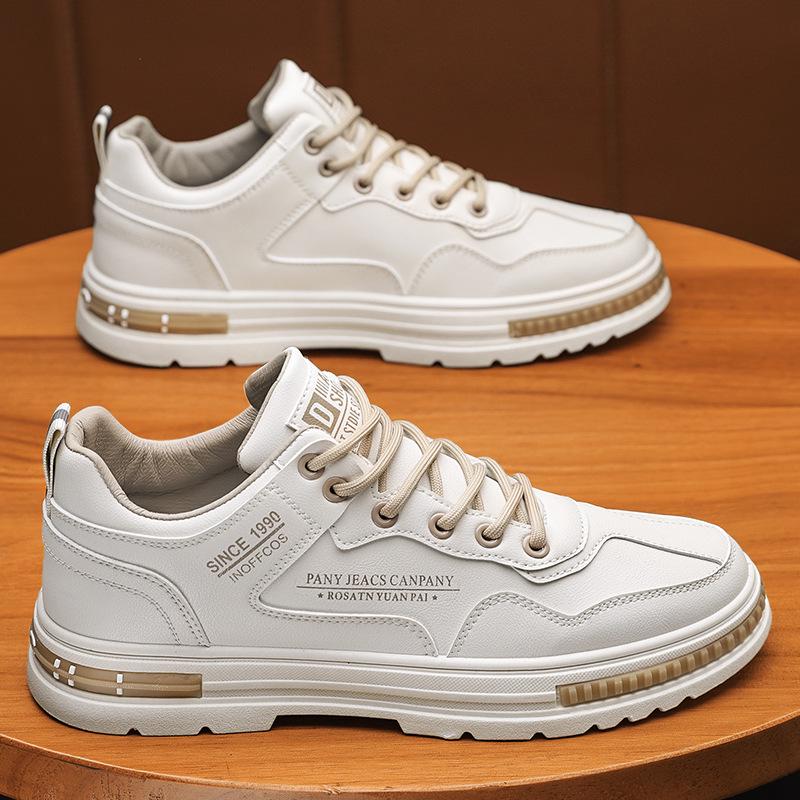 Весна 2023 Мужские кожаные туфли Martin на толстой подошве: Модный, универсальный и повседневный.