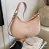 Underarm Bag Women's Fashion 2025 New Niche Design One Shoulder Messenger Bag High Sense Foreign Style Hand Carry Dumpling Bag