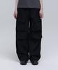 NATIONALGEOGRAPHIC N251Upt902 Парашютные брюки свободного кроя Угольно-черные