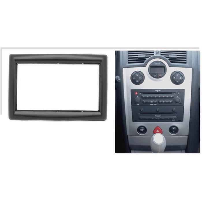 Kit Montage Autoradio 2 DIN - SOUNDWAY - RENAULT MEGANE 2 - Noir - Montage Autoradio - Non Universel