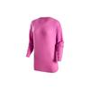 Crew Neck Pullover Long Sleeve T-Shirt Women Tops Pink FN2818-675