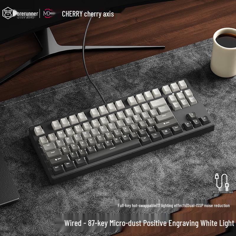 Механическая проводная клавиатура Z87 Cherry Silent