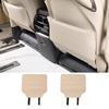 Fucaten Compatible with Toyota Alphard Vellfire 40 Series Seat Back Mat Kick Guard with Storage Pocket Rear Seat Seat Row Seat (June 2023~)