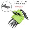 Portable Hex Torx Wrench Set Easy to Carry Mini Torx Screwdriver L Type Screwdriver  Hand Tools
