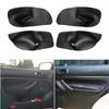 Для VW Golf 4 MK4 Jetta 1998 1999 2000 2001 2002 2003 2004 2005 Автомобиль Ручное Управление Окном Дверная Ручка Подлокотник Панель Кожаная Отделка