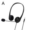 Pc Computer Laptop Headphone With Noise Cancelling Microphone Chatting Network Teaching Video Conferencing Usb Wired Headset