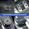 XOWS7 Car Interior Steering Wheel 3D Sticker Logo Car Accessories Tool for Skoda RS Rapid Yeti Karoq Vision Octavia Kodiaq Kamiq Fabia