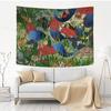 Creative Cartoon Decorative Tapestry Office Living Room Tapestry Home Wall Decoration Tapestry