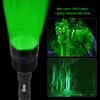 Professional Green/Red 3*LED Hunting Flashlight Tactical 1-Mode Torch USB Rechargeable Coyote Hog Pig Varmint Predator Lantern