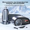 High-power 326W Car Charger Multi-functional Type C USB Fast Charger with Voltage  Extension Cable Vehicle-mounted Charger