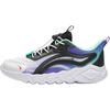 Kids Mesh Comfortable Versatile Breathable Low-Top Running Shoes Kids Sneakers White Black Purple A12435503-6