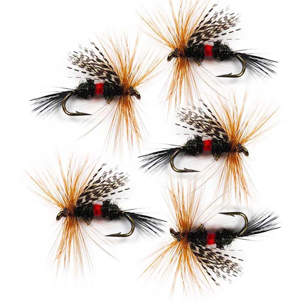 Fly Fishing Flies Lure 5/10Pcs Fly Fishing Lures Bass Salmon Trout Flies Dry Fly Fishing Feather Bait Fishing Flies