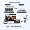 IP-камера Hikvision DS-2SC2Q120LY-TE 4 Мп Full-Color PoE купольная, штекер CN (адаптер в комплекте)