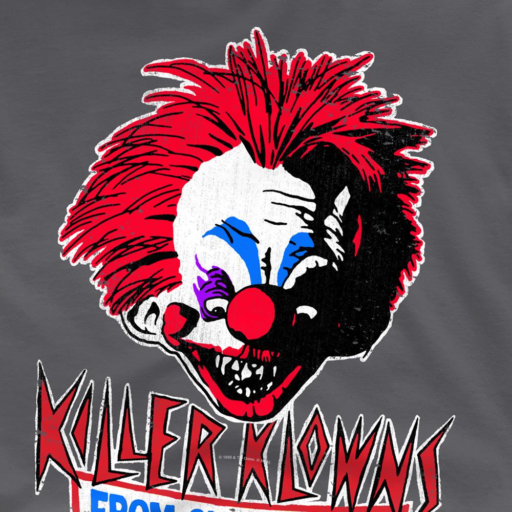 Killer Klowns From Outer Space Unisex Adult Rough Clown T-Shirt