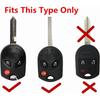 Rpkey Silicone Keyless Entry Remote Control Key Fob Cover Case protector Replacement Fit For Ford Escape Transit Connect OUCD6000022 164-R8007