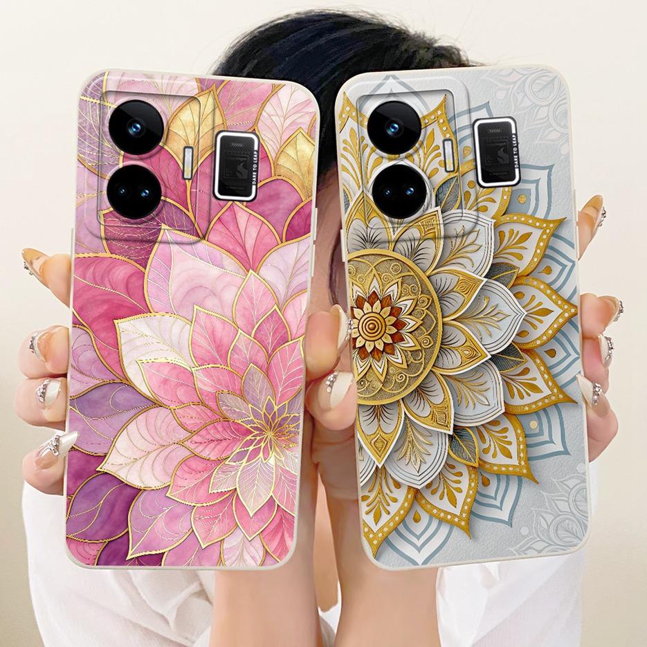 For Realme GT Neo 5 Case RealmeGT3 RMX3709 Cool Owl Dragon Painted Cover Soft Silicone Case For Realme GT 3 GT3 GTNeo5 240W Bags
