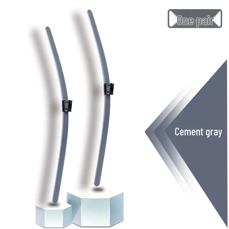 Цветной, Универсальный, Бескаркасный Передний Дворник с Резиновой Лентой для Автомобильных Лобовых Стекол