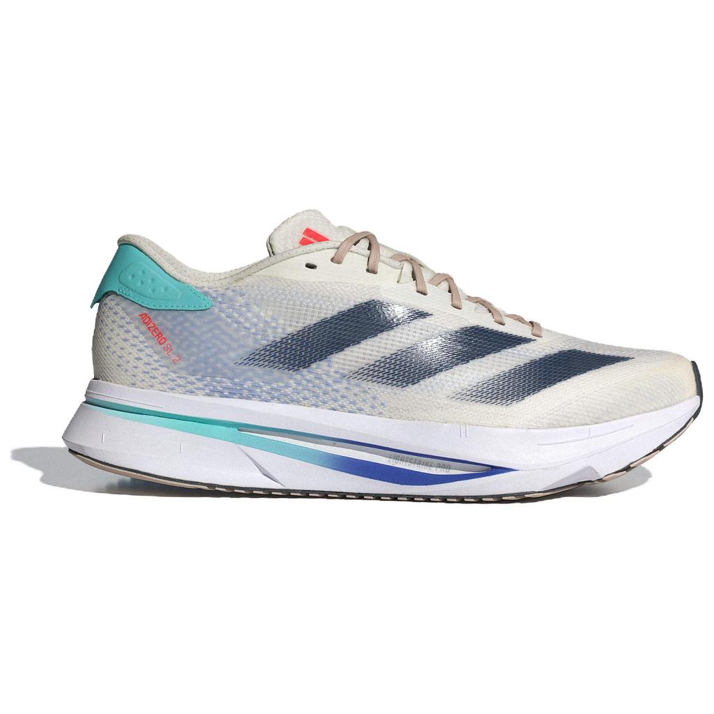 adidas Adizero SL2 Aurora Ink Flash Aqua мужские кроссовки кремовые с оттенком белого IF6753