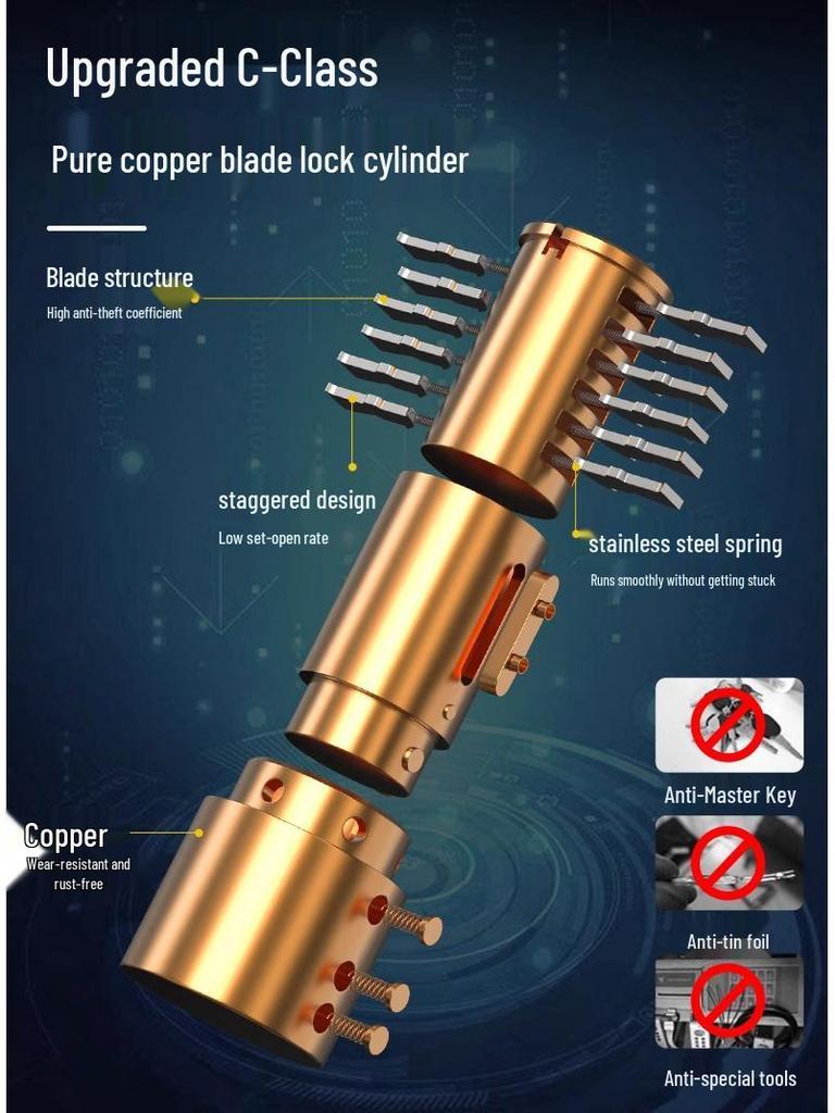 U-образный замок для стеклянной двери для двойных раздвижных дверей - Наружный вставной замок U-образной формы