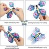 10PCS Random Color Magic Flying Butterfly - Wind Up Toy Bookmark Internet Celebrity Colorful Simulation Party Gift