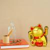 Солнечная энергия Lucky Cat украшения Fortune Wealth Приветствующий кошачий орнамент для женщин и мужчин Декор для домашнего офиса