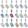 Vintage Wind Tarot Diy Pendant Accessories Cross-Border Mysterious S925 Silver Star And Moon Energy Beads