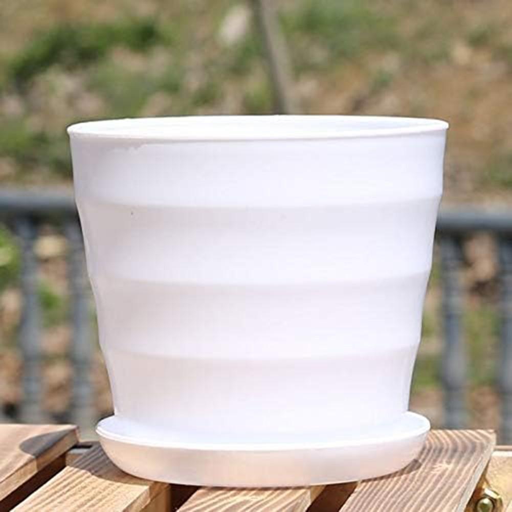 Горшок для цветов с дренажом Имитация цветочных горшков Стильные кашпо