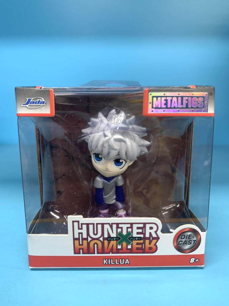 2,5-дюймовые Jada Metalfigs Охотник Killua Leorio Gon Kurapika Литые Подарки Модель Игрушки Аниме Фигурки Коллекционные Украшения