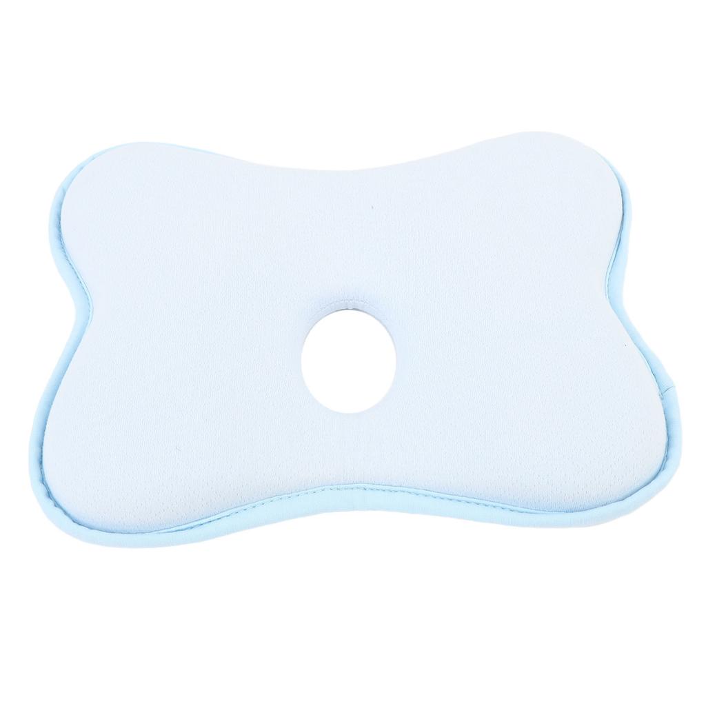 Подушка для младенцев с эффектом памяти, мягкая, с отверстием в центре, эргономичная, для сна младенцев