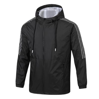 Весенне-осенняя корейская свободная куртка с капюшоном для пар больших размеров, мужская и женская спортивная повседневная тонкая ветровка