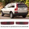 Замена правого заднего бампера, стоп-сигнала для Volvo XC90 2003-2006 OEM 8693008 8693012
